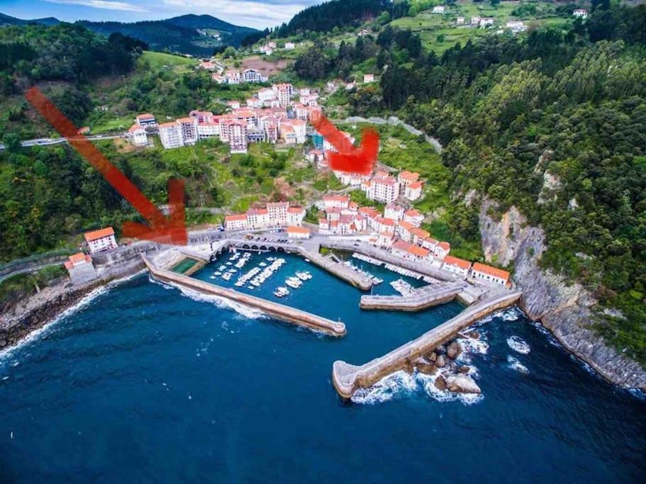 Singular Apartamento En Elantxobe Urdaibai エクステリア 写真